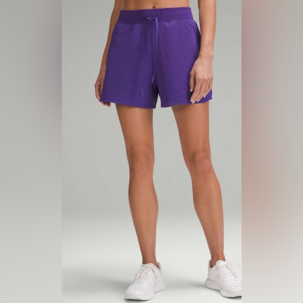 Lululemon License to Train High-Rise Short 4", size 8, Petrol Purple - Picture 2 of 11